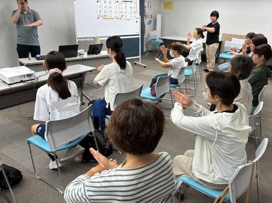 2026年手話体験講座【前期】の様子